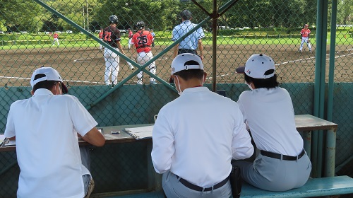 写真23バックネット裏スコア