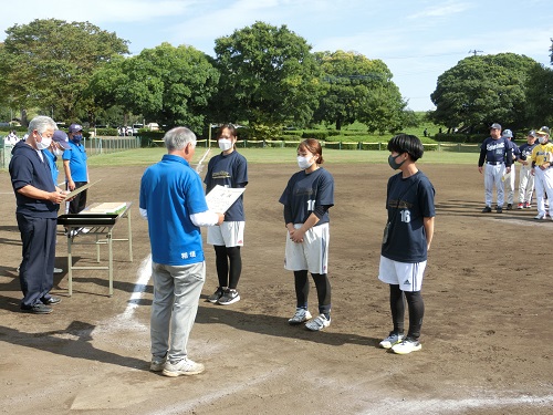 女子ブロック準優勝チーム