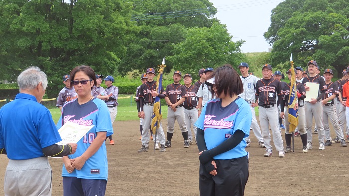 女子ブロック準優勝チーム